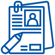 Completed Application Form icon